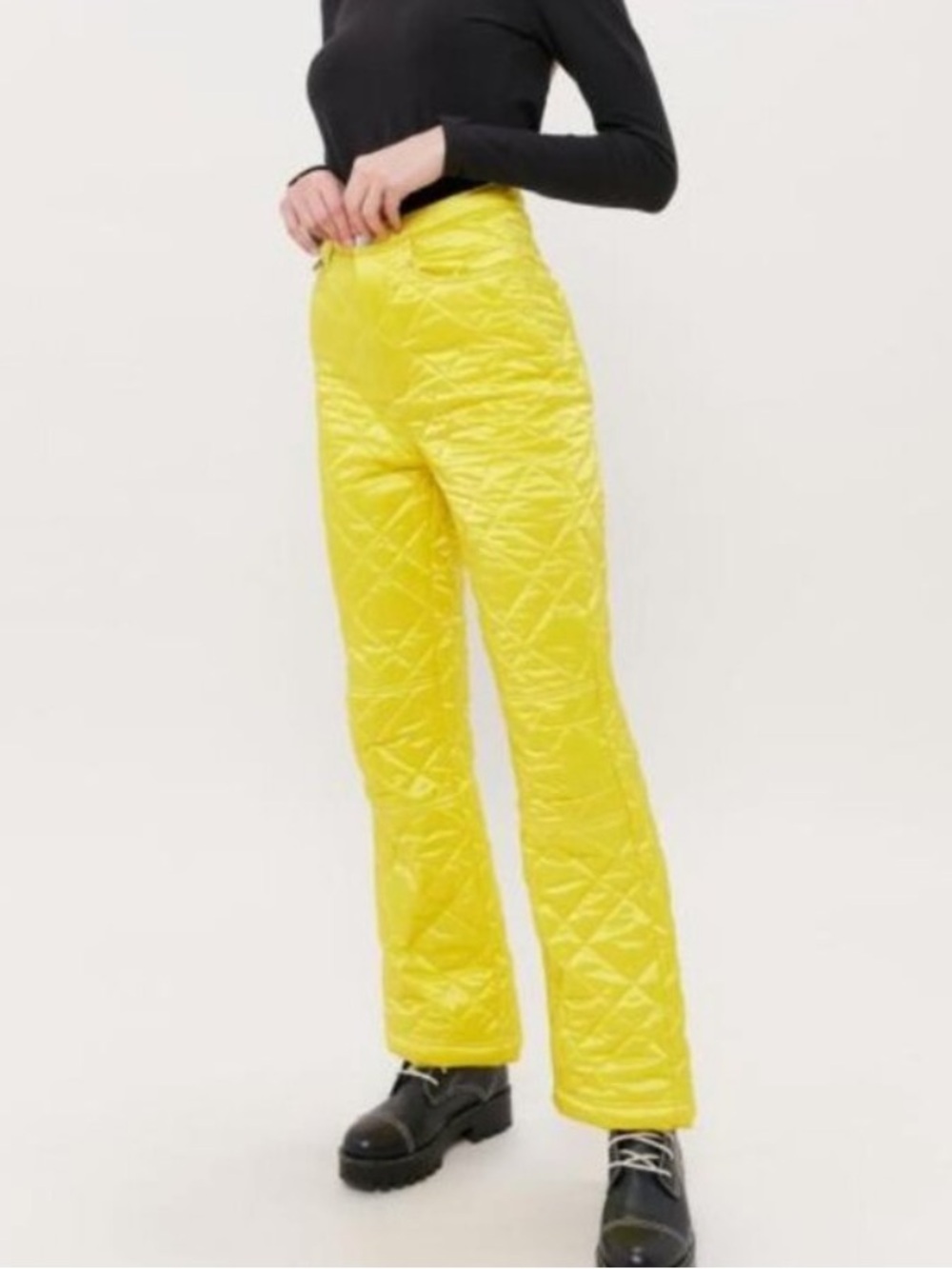 Urban Outfitters Yellow Snow Angel Quilted Pants retro puffer